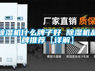 企業(yè)新聞除濕機(jī)什么牌子好 除濕機(jī)品牌推薦【詳解】