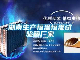 知識百科湖南生產(chǎn)恒溫恒濕試驗箱廠家