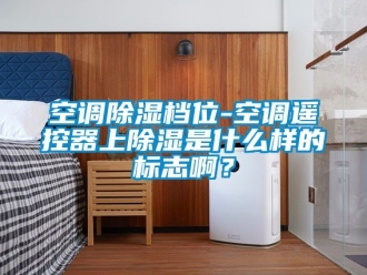 行業新聞空調除濕檔位-空調遙控器上除濕是什么樣的標志啊？
