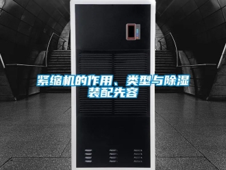 行業(yè)新聞緊縮機(jī)的作用、類型與除濕裝配先容
