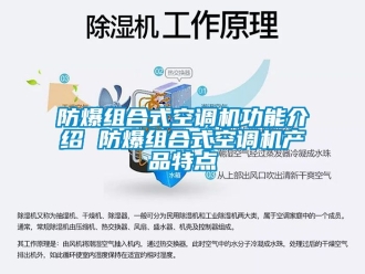 企業新聞防爆組合式空調機功能介紹 防爆組合式空調機產品特點