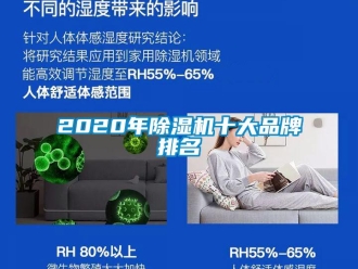 企業新聞2020年除濕機十大品牌排名