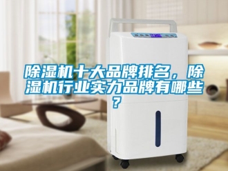 企業新聞除濕機十大品牌排名，除濕機行業實力品牌有哪些？