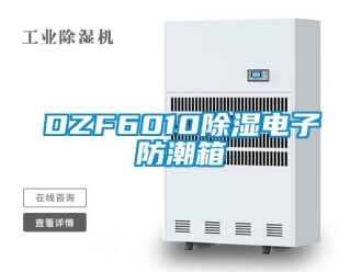 企業新聞DZF6010除濕電子防潮箱