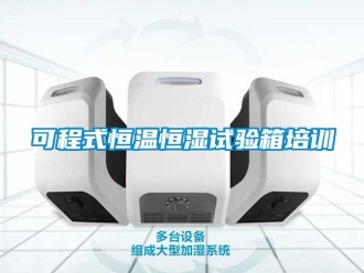 知識百科可程式恒溫恒濕試驗箱培訓