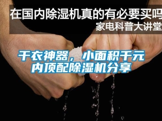 企業新聞干衣神器，小面積千元內頂配除濕機分享