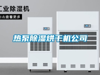 行業新聞熱泵除濕烘干機公司