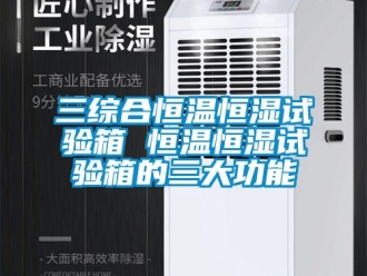 知識(shí)百科三綜合恒溫恒濕試驗(yàn)箱 恒溫恒濕試驗(yàn)箱的三大功能