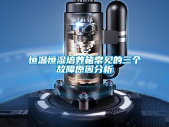 知識百科恒溫恒濕培養箱常見的三個故障原因分析