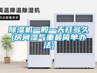 行業(yè)新聞除濕機一般一天開多久(房間濕氣重最簡單辦法)