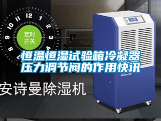 知識百科恒溫恒濕試驗箱冷凝器壓力調節閥的作用快訊