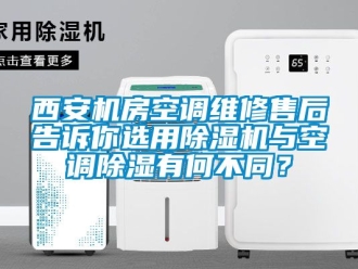 行業新聞西安機房空調維修售后告訴你選用除濕機與空調除濕有何不同？