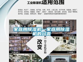 行業(yè)新聞家庭用除濕機(jī)—家庭用除濕機(jī)的分類(lèi)