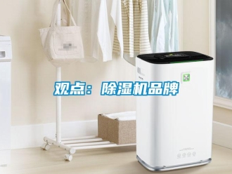 行業新聞觀點：除濕機品牌