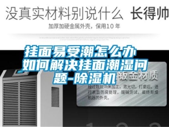 行業新聞掛面易受潮怎么辦 如何解決掛面潮濕問題-除濕機