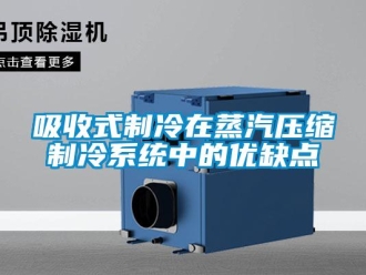 知識百科吸收式制冷在蒸汽壓縮制冷系統中的優缺點