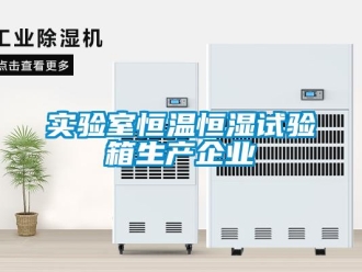 知識百科實驗室恒溫恒濕試驗箱生產(chǎn)企業(yè)