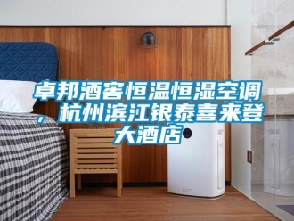 知識百科卓邦酒窖恒溫恒濕空調，杭州濱江銀泰喜來登大酒店