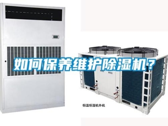 行業(yè)新聞如何保養(yǎng)維護除濕機？