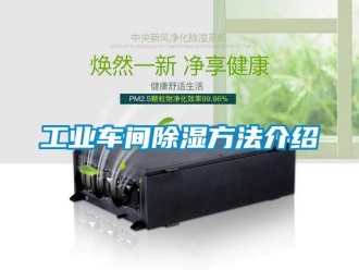 企業(yè)新聞工業(yè)車間除濕方法介紹