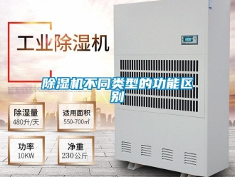 企業(yè)新聞除濕機(jī)不同類型的功能區(qū)別