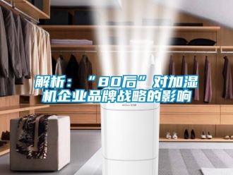 行業(yè)新聞解析：“80后”對(duì)加濕機(jī)企業(yè)品牌戰(zhàn)略的影響