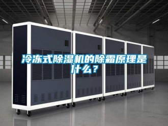 行業新聞冷凍式除濕機的除霜原理是什么？