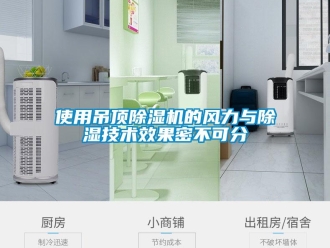 行業新聞使用吊頂除濕機的風力與除濕技術效果密不可分