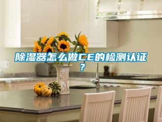 行業新聞除濕器怎么做CE的檢測認證？