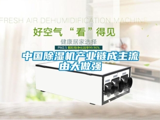 知識百科中國除濕機產業鏈成主流由大做強