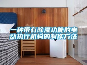 行業(yè)新聞一種帶有除濕功能的電動執(zhí)行機(jī)構(gòu)的制作方法