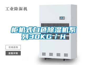 行業新聞柜機式白色除濕機系列30KG／H