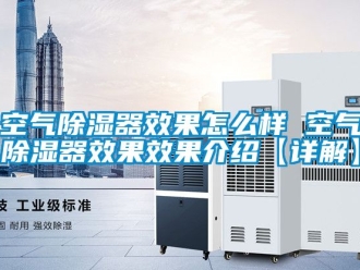 行業新聞空氣除濕器效果怎么樣 空氣除濕器效果效果介紹【詳解】