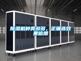 企業新聞除濕機種類多多，正確選效果倍增