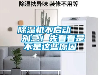 企業新聞除濕機不啟動   別急！先看看是不是這些原因
