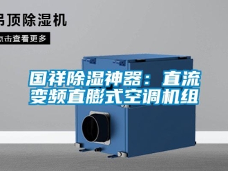 行業新聞國祥除濕神器：直流變頻直膨式空調機組