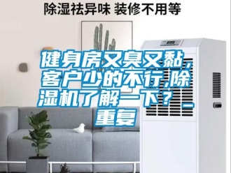 行業(yè)新聞健身房又臭又黏，客戶少的不行,除濕機(jī)了解一下？_重復(fù)