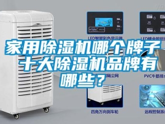 企業新聞家用除濕機哪個牌子 十大除濕機品牌有哪些？