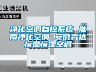 知識百科凈化空調(diào)自控系統(tǒng) 淮南凈化空調(diào) 安徽霖達恒溫恒濕空調(diào)