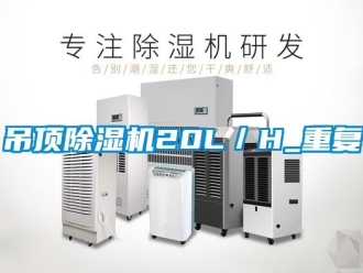 行業新聞吊頂除濕機20L／H_重復