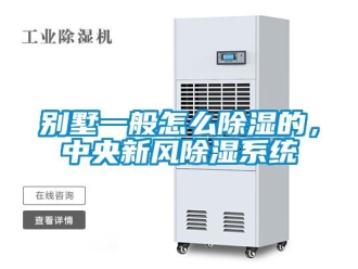 企業新聞別墅一般怎么除濕的，中央新風除濕系統