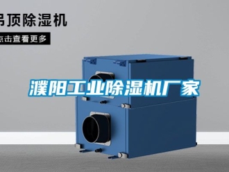 企業新聞濮陽工業除濕機廠家