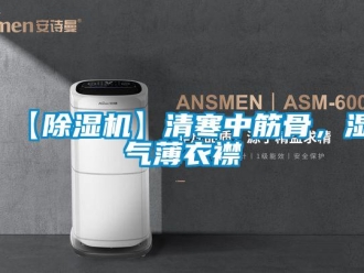 企業新聞【除濕機】清寒中筋骨，濕氣薄衣襟