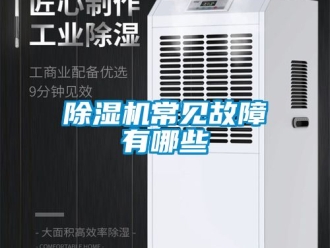 企業新聞除濕機常見故障有哪些
