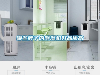 行業新聞哪些牌子的除濕機好品質高