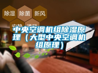 行業新聞中央空調機組除濕原理（大型中央空調機組原理）