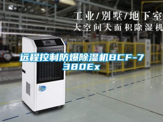 企業(yè)新聞遠(yuǎn)程控制防爆除濕機(jī)BCF-7380Ex