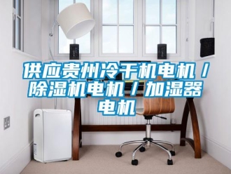 行業(yè)新聞供應貴州冷干機電機／除濕機電機／加濕器電機