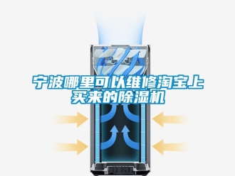 行業新聞寧波哪里可以維修淘寶上買來的除濕機