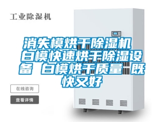行業新聞消失模烘干除濕機 白模快速烘干除濕設備 白模烘干質量 既快又好